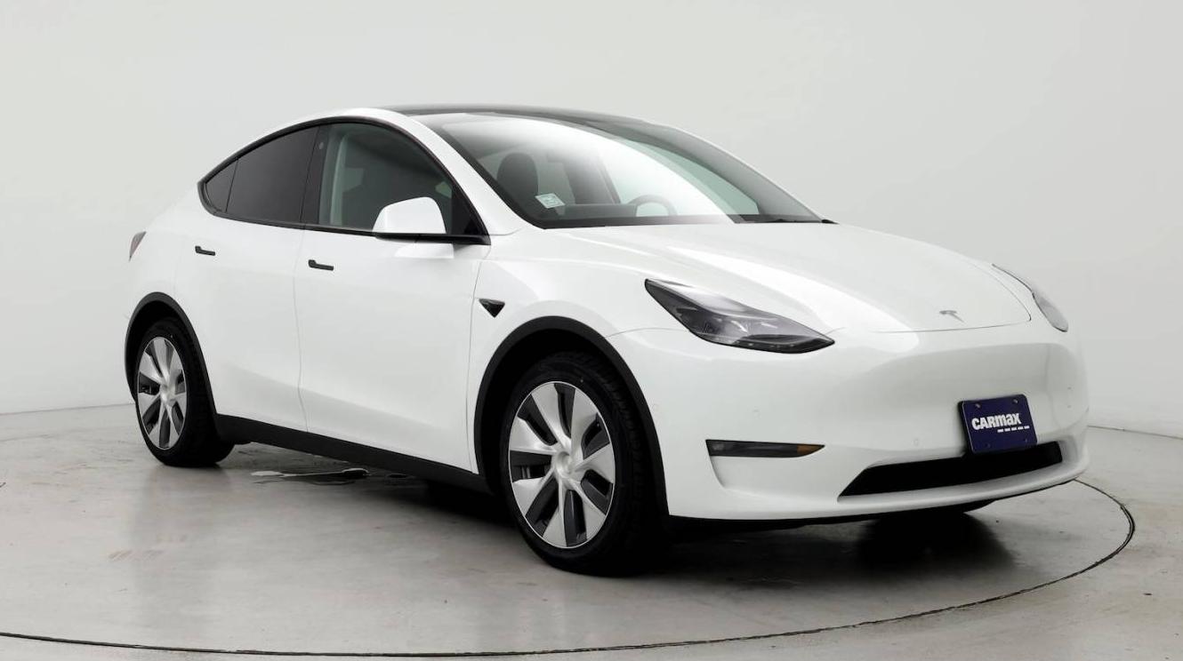 TESLA MODEL Y 2021 5YJYGAEE9MF190543 image